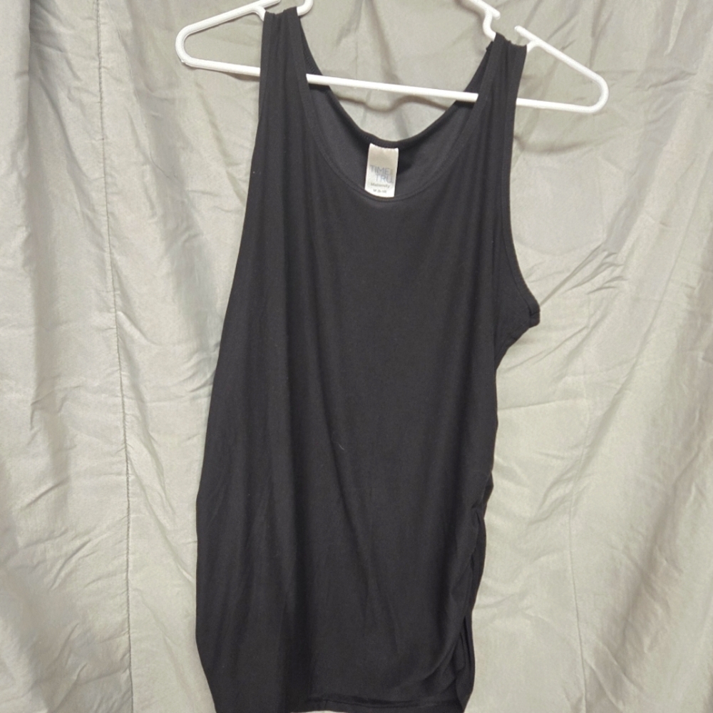 Black maternity tee shirt